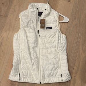 White Patagonia Vest